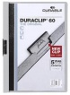 Durable Duraclip clip-mappa, 60 lapig, szürke