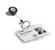 Durable kihúzható névkitűzőtartó, kulcskarikával