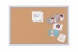 Bi-Office parafatábla, 60x40 cm, pasztellkék kerettel