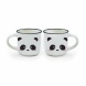 Legami porcelán bögre szett 2db-os, 50ml, Panda HOME