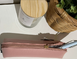 Miquelrius tolltartó, 13,5x15x4,5 cm, rózsaszín